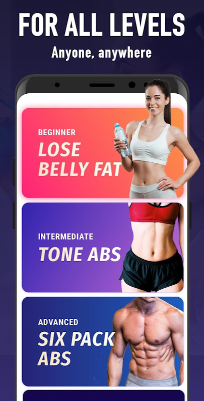 Lose Belly Fat – Abs Workout app screenshot 1