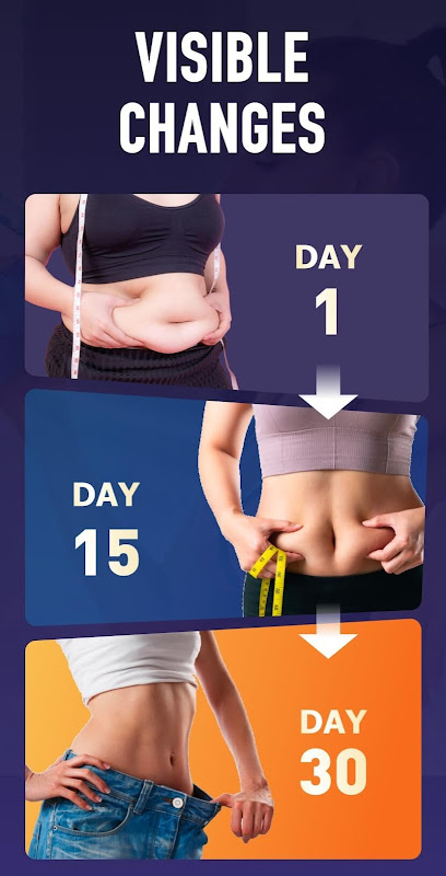 Lose Belly Fat – Abs Workout app screenshot 3