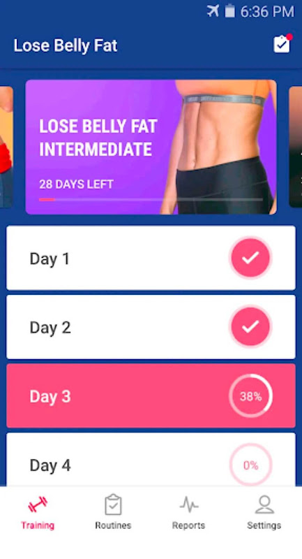 Lose Belly Fat – Abs Workout app screenshot 8