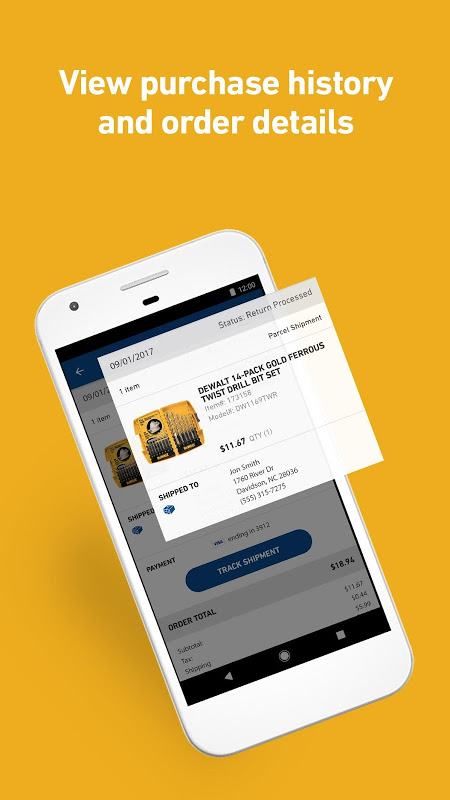 Lowe’s app screenshot 5