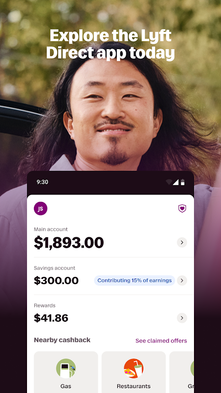 Lyft Direct powered by Payfare app screenshot 2