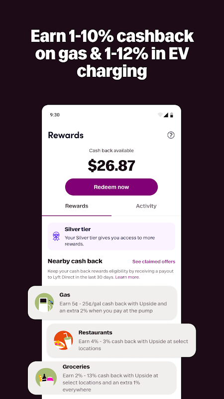 Lyft Direct powered by Payfare app screenshot 3
