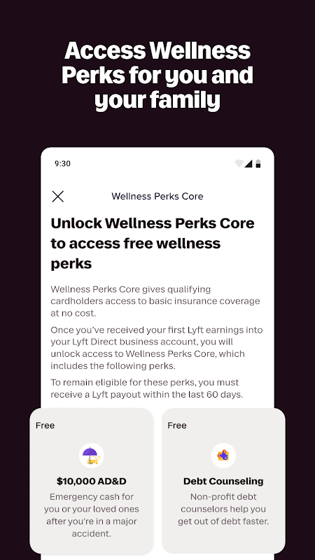 Lyft Direct powered by Payfare app screenshot 5