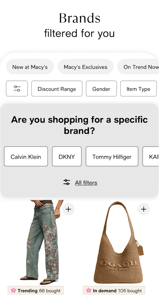 Macy’s app screenshot 4
