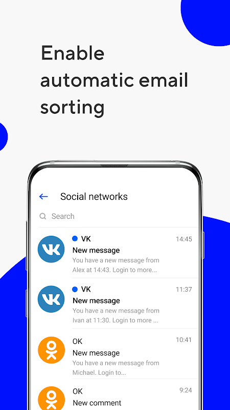 Mail.ru – Email App app screenshot 1