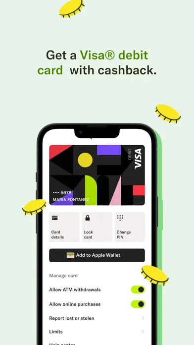 MAJORITY: Mobile banking app screenshot 2