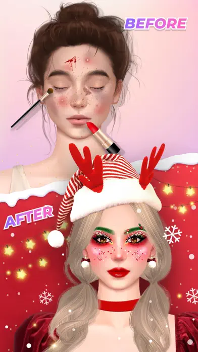 Makeover & Makeup ASMR app screenshot 1
