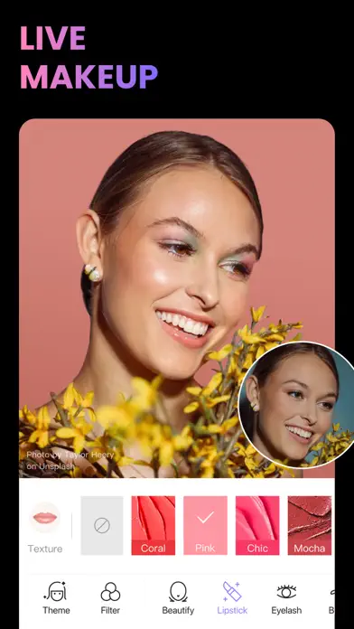 MakeupPlus – Virtual Makeup app screenshot 2