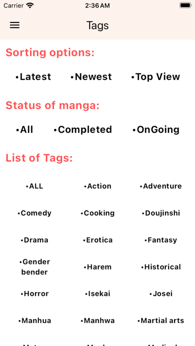 MangaGo – Ultimate Manga App app screenshot 4