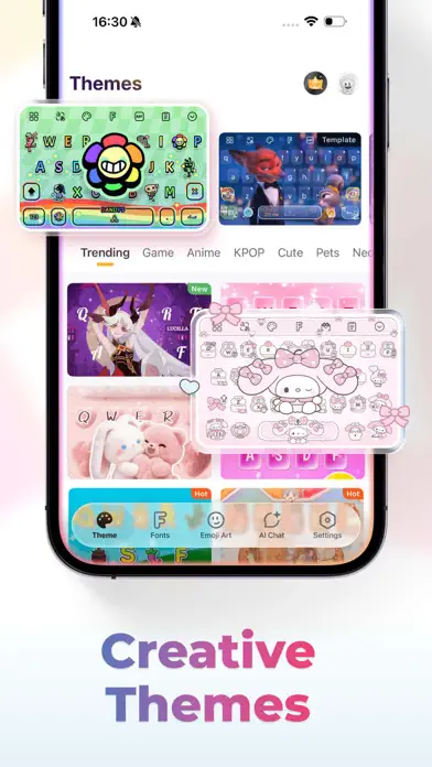 Marshmello Keyboard Backgrounds app screenshot 2