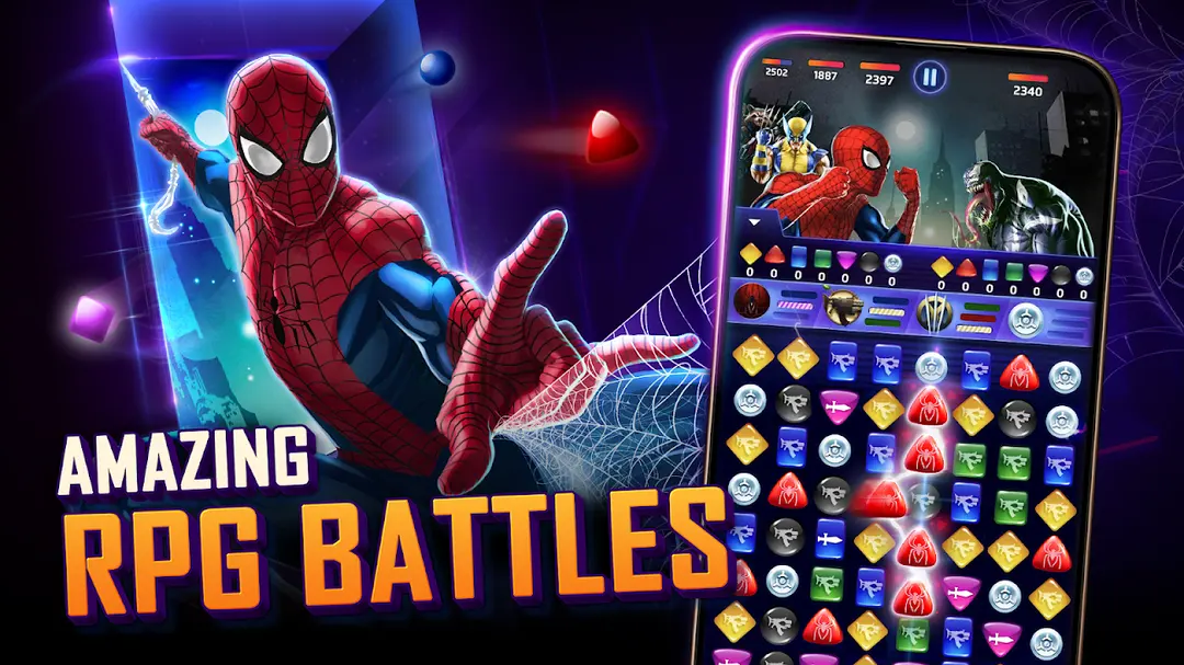 MARVEL Puzzle Quest: Hero RPG app screenshot 2