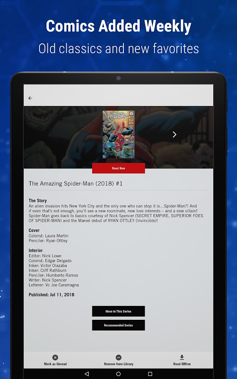 Marvel Unlimited app screenshot 6