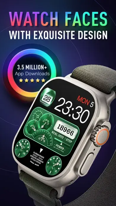 MD242 Hybrid watch face app screenshot 1