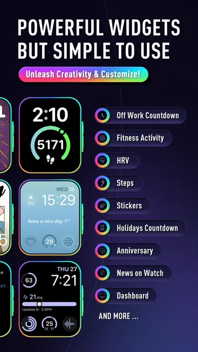 MD242 Hybrid watch face app screenshot 3