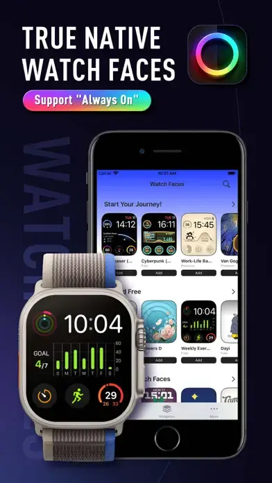 MD242 Hybrid watch face app screenshot 4