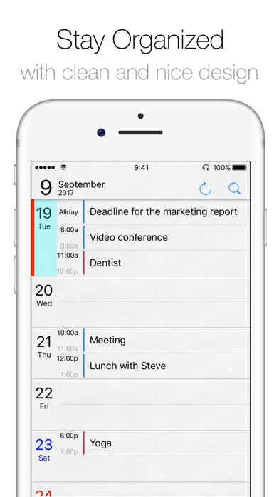 mechakawa calendar app screenshot 2