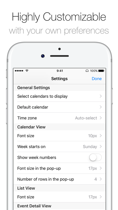 mechakawa calendar app screenshot 4