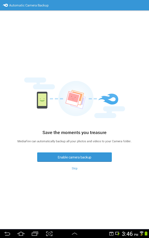 MediaFire app screenshot 1