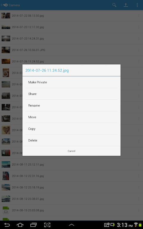 MediaFire app screenshot 3