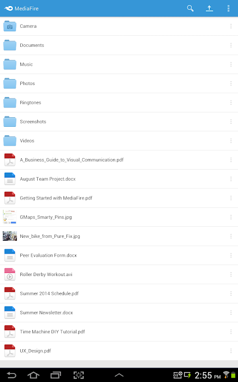 MediaFire app screenshot 4
