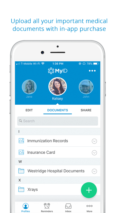 Medical ID (premium) app screenshot 3
