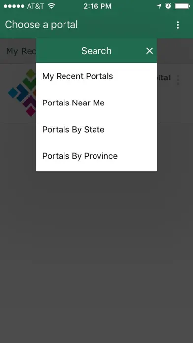 MEDITECH MHealth app screenshot 1