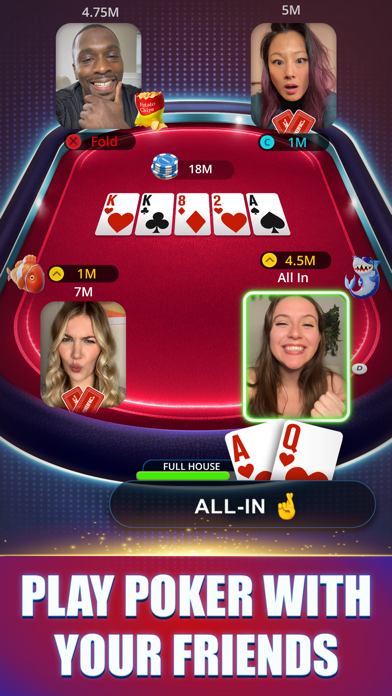 Mega Hit Poker: Texas Holdem app screenshot 1