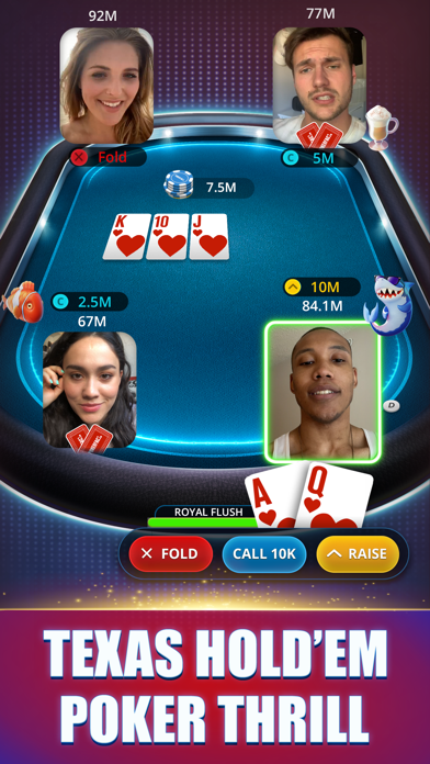 Mega Hit Poker: Texas Holdem app screenshot 7