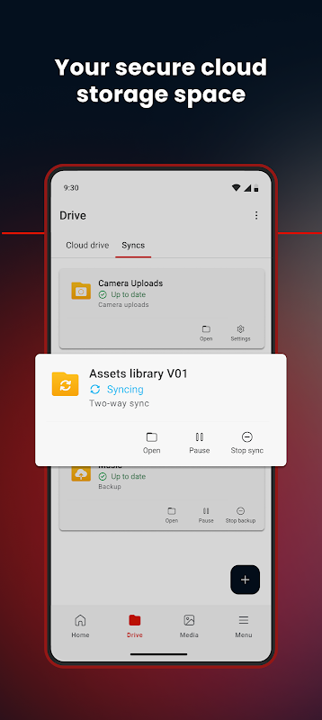 MEGA app screenshot 3
