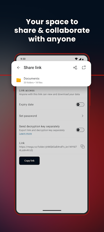 MEGA app screenshot 6