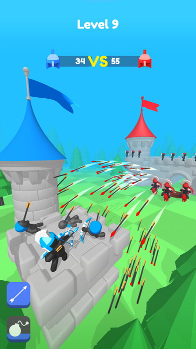 Merge Archers: Castle Defense app screenshot 1