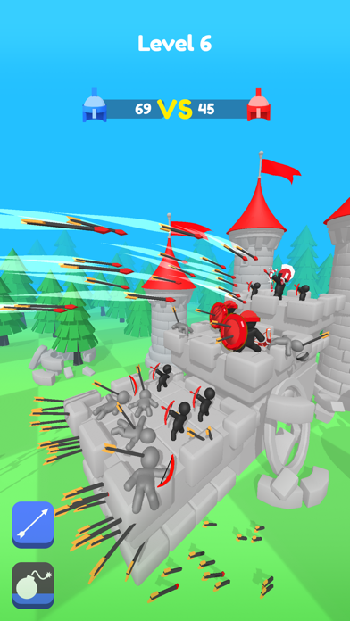Merge Archers: Castle Defense app screenshot 2