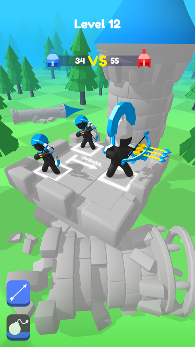 Merge Archers: Castle Defense app screenshot 3
