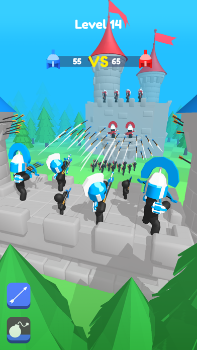 Merge Archers: Castle Defense app screenshot 4