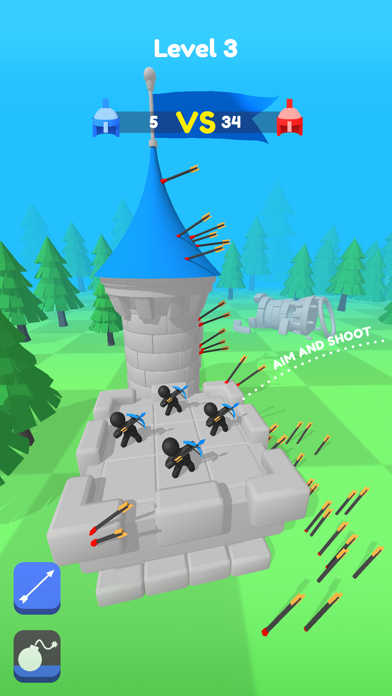 Merge Archers: Castle Defense app screenshot 5