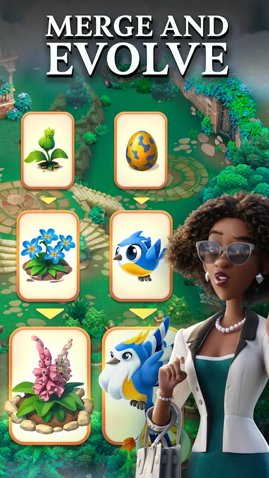 Merge Gardens app screenshot 5