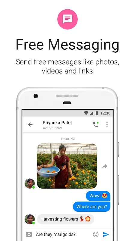Messenger Lite app screenshot 4