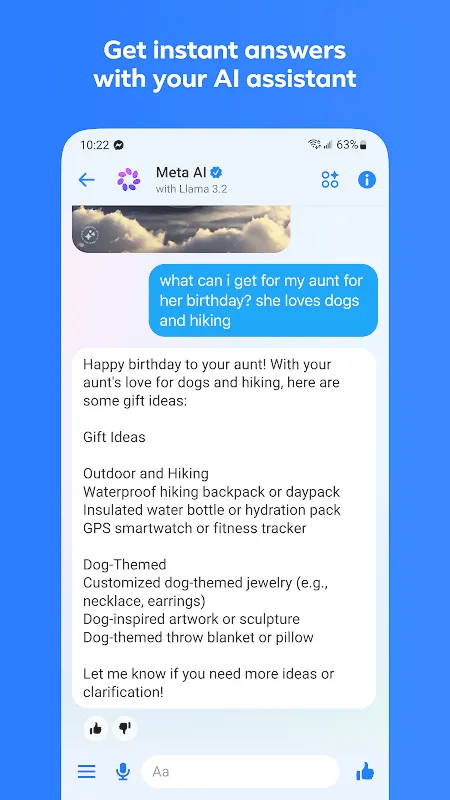 Messenger app screenshot 4