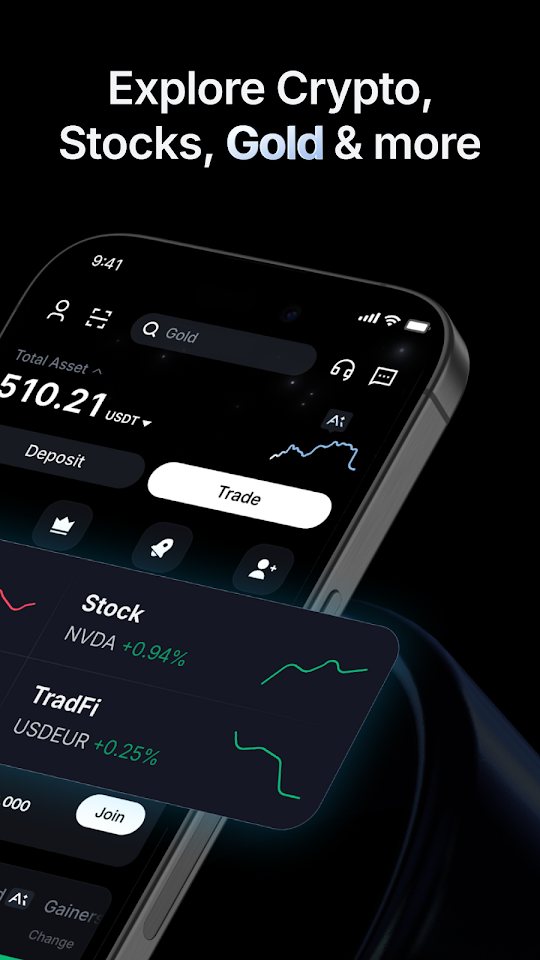 MEXC-Buy & Sell Bitcoin app screenshot 3