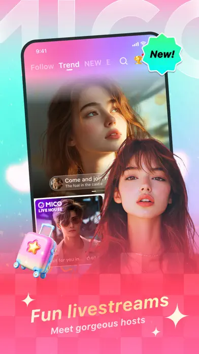 MICO: Go Live Streaming & Chat app screenshot 1