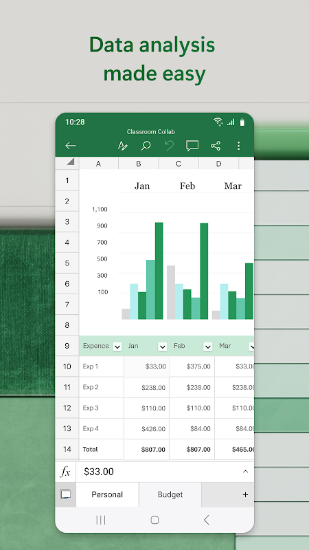 Microsoft Excel: Spreadsheets app screenshot 2