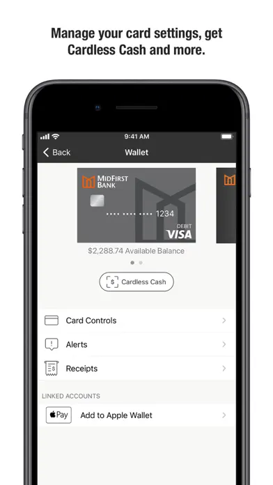 MidFirst Bank Mobile app screenshot 6