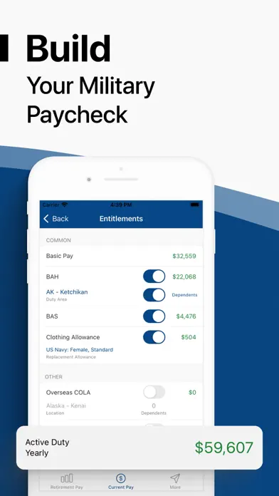 Military Retirement app screenshot 3