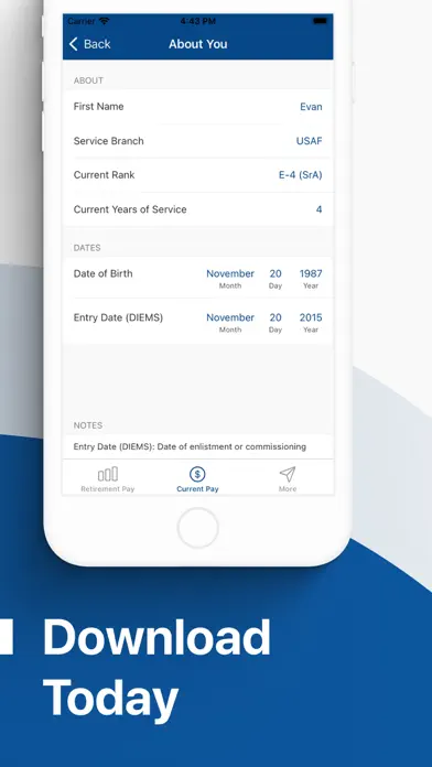 Military Retirement app screenshot 8