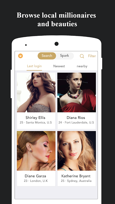 Millionaire Match: Rich Dating app screenshot 2