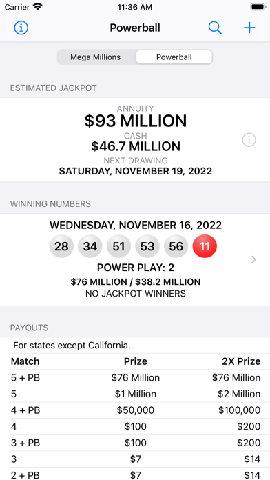Millions 2019 app screenshot 1