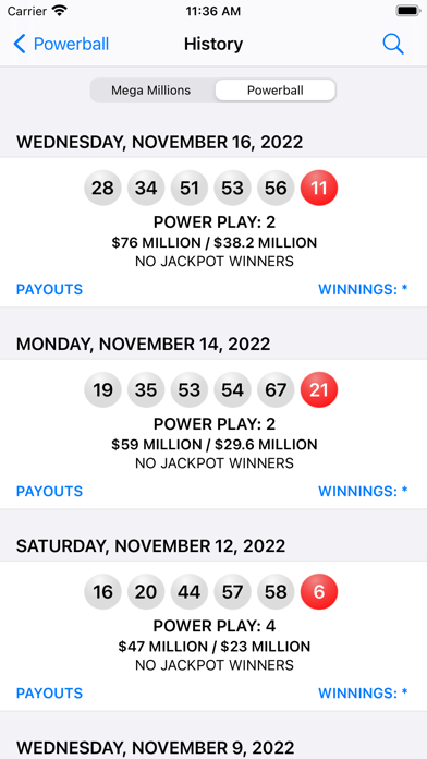 Millions 2019 app screenshot 4
