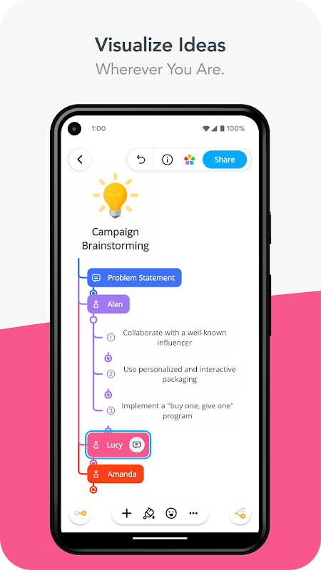 MindMeister – Mind Mapping app screenshot 2