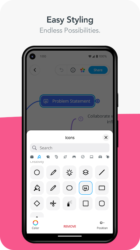 MindMeister – Mind Mapping app screenshot 4