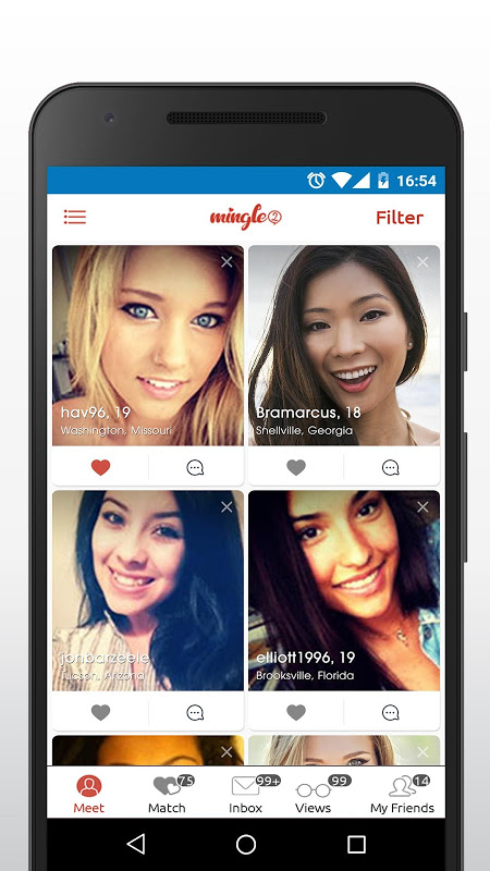 Mingle2: Dating, Chat & Meet app screenshot 1